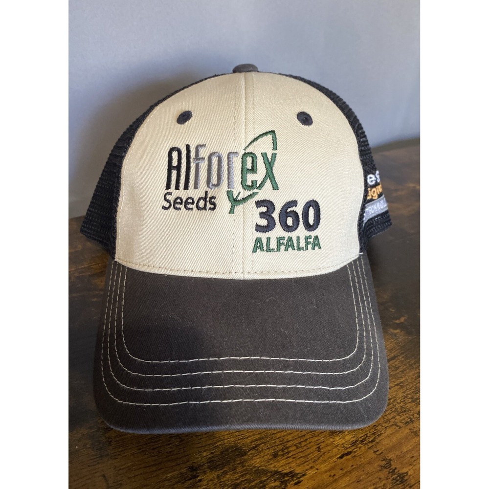 Alforex Seeds Mesh Hat Cap Emroidered Logo‎ Farm Cap